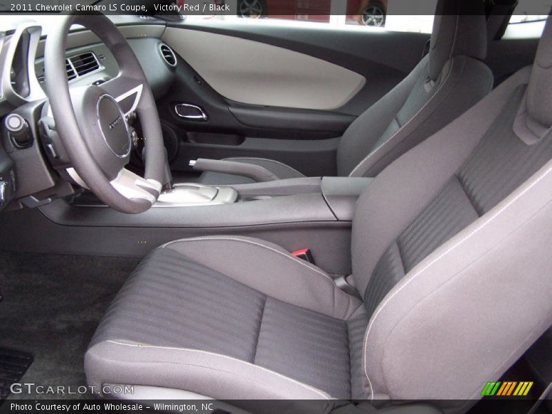 Victory Red / Black 2011 Chevrolet Camaro LS Coupe