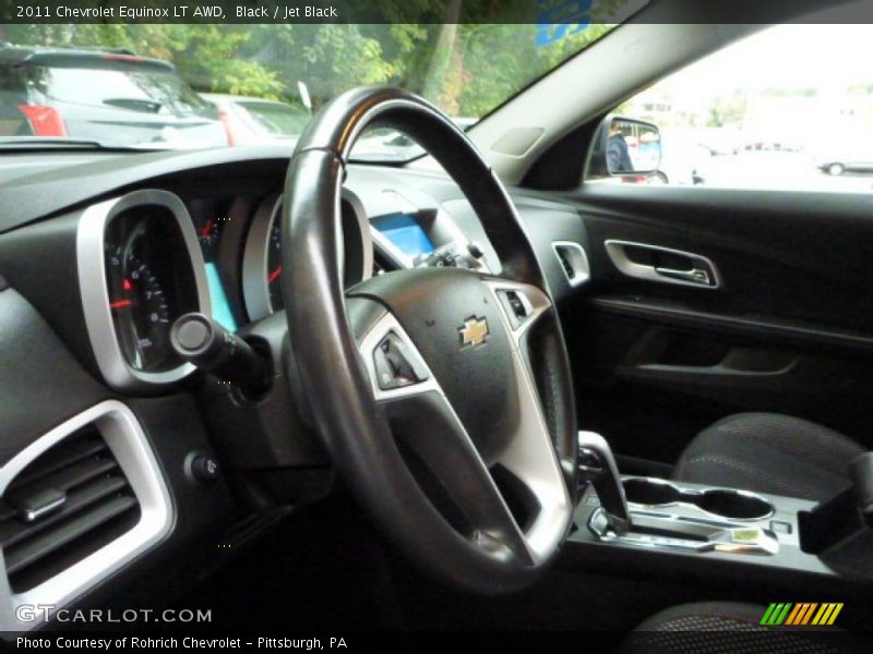 Black / Jet Black 2011 Chevrolet Equinox LT AWD
