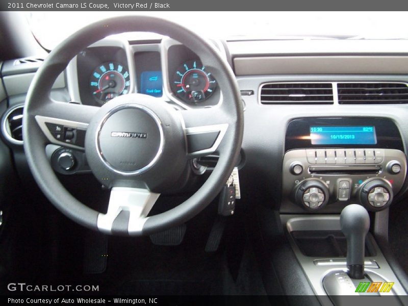 Victory Red / Black 2011 Chevrolet Camaro LS Coupe