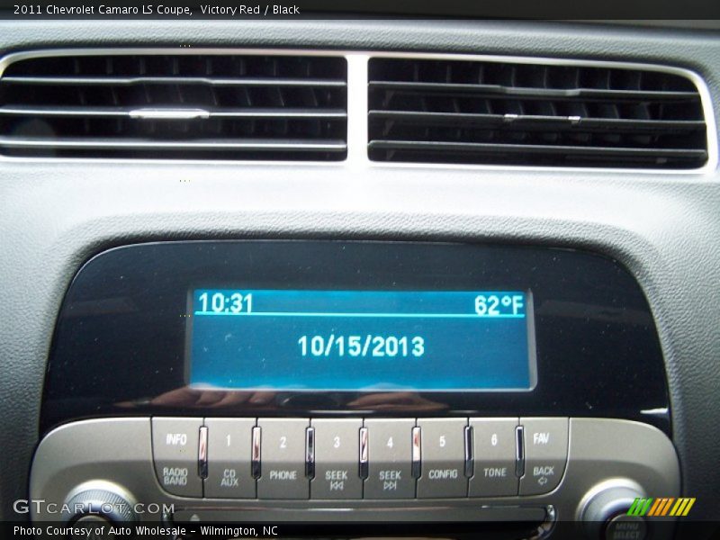 Victory Red / Black 2011 Chevrolet Camaro LS Coupe
