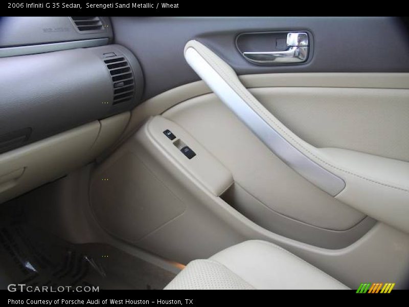 Serengeti Sand Metallic / Wheat 2006 Infiniti G 35 Sedan