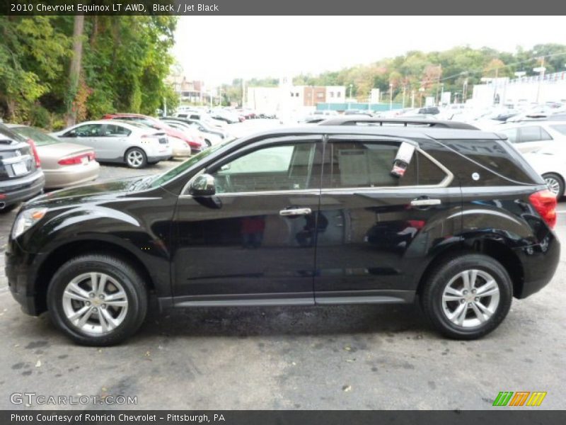 Black / Jet Black 2010 Chevrolet Equinox LT AWD