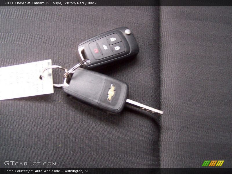 Victory Red / Black 2011 Chevrolet Camaro LS Coupe