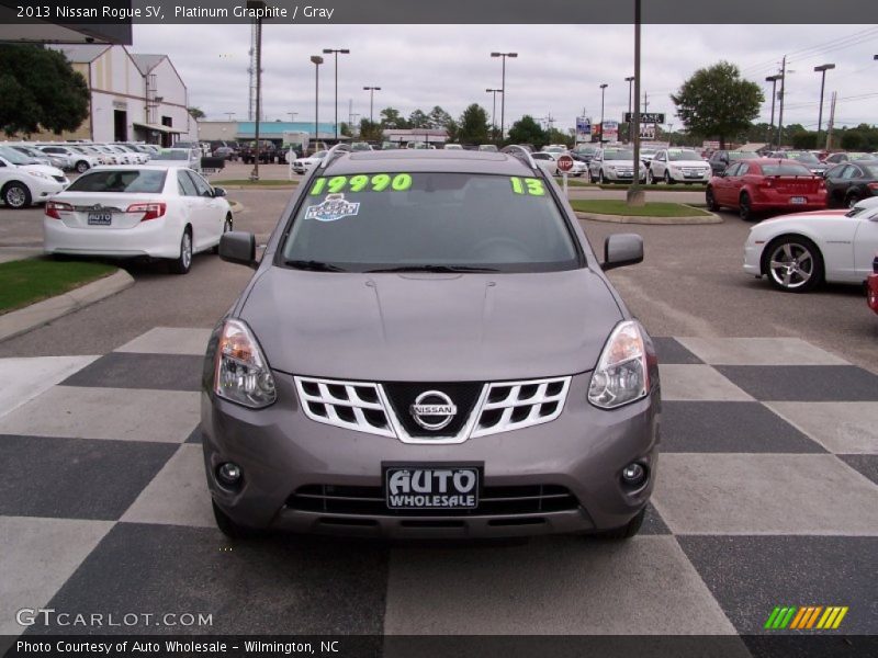 Platinum Graphite / Gray 2013 Nissan Rogue SV
