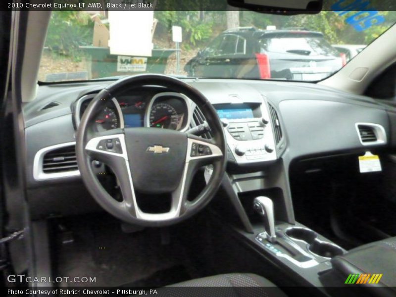 Black / Jet Black 2010 Chevrolet Equinox LT AWD