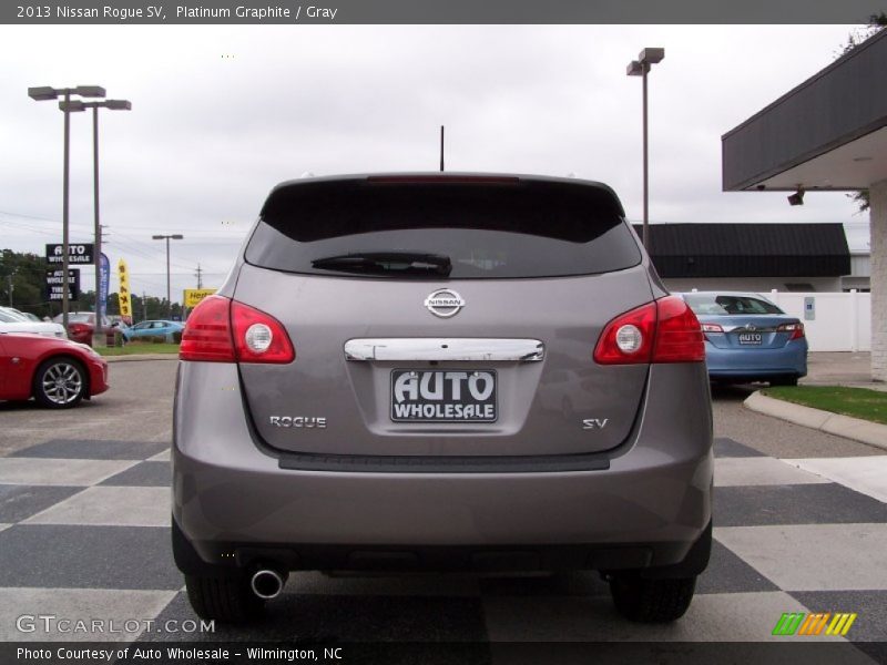 Platinum Graphite / Gray 2013 Nissan Rogue SV