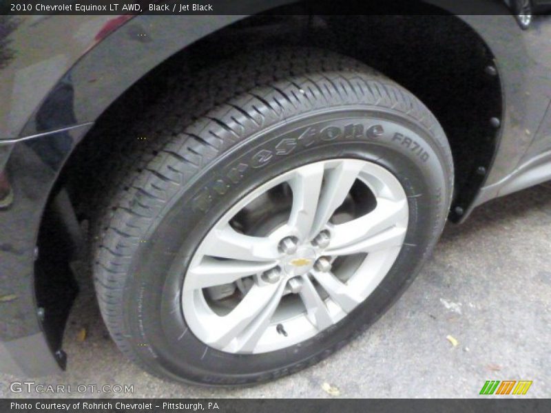 Black / Jet Black 2010 Chevrolet Equinox LT AWD