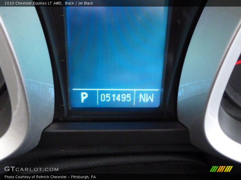 Black / Jet Black 2010 Chevrolet Equinox LT AWD