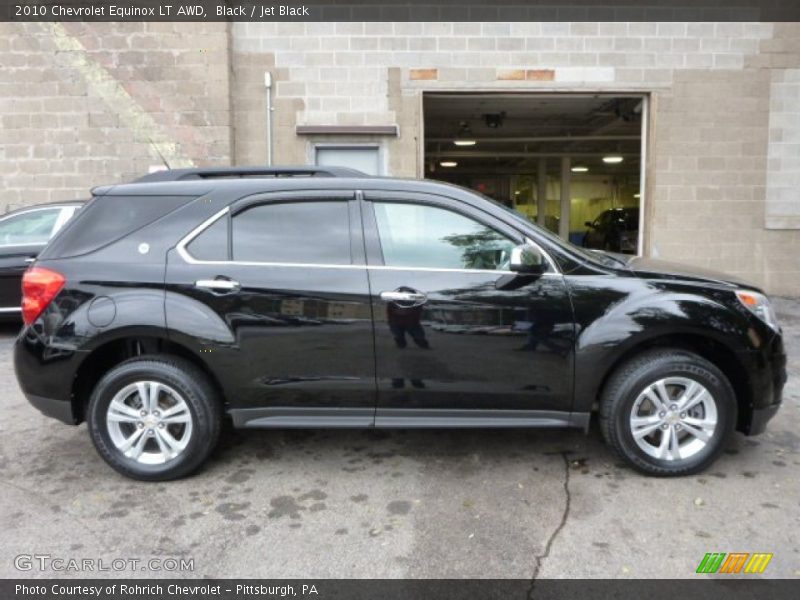 Black / Jet Black 2010 Chevrolet Equinox LT AWD