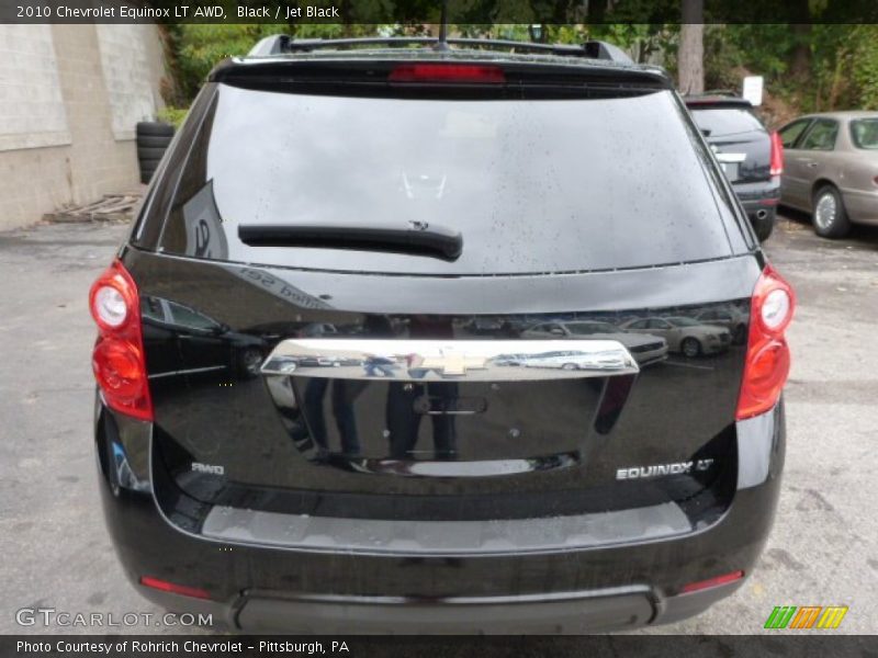 Black / Jet Black 2010 Chevrolet Equinox LT AWD