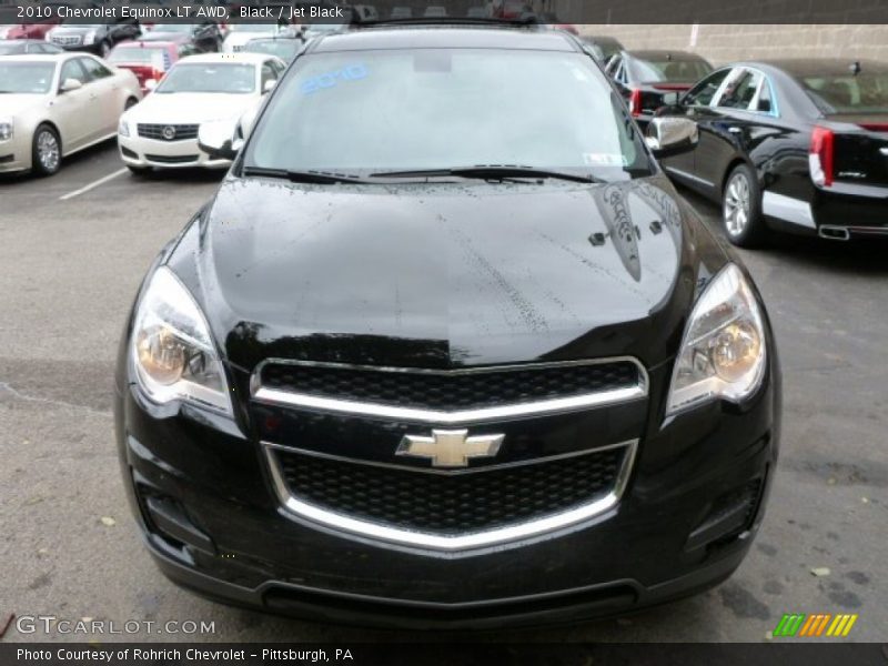 Black / Jet Black 2010 Chevrolet Equinox LT AWD