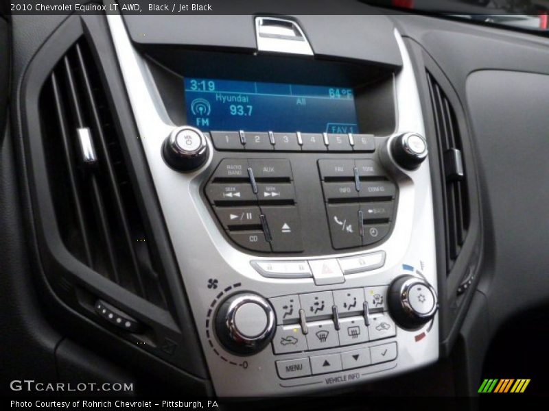 Black / Jet Black 2010 Chevrolet Equinox LT AWD