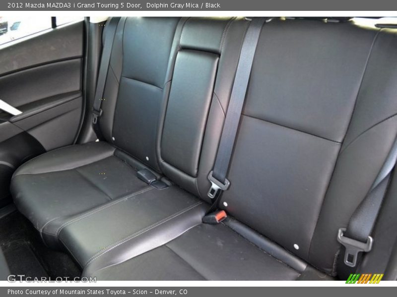 Rear Seat of 2012 MAZDA3 i Grand Touring 5 Door
