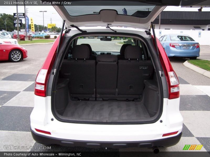 Taffeta White / Gray 2011 Honda CR-V SE