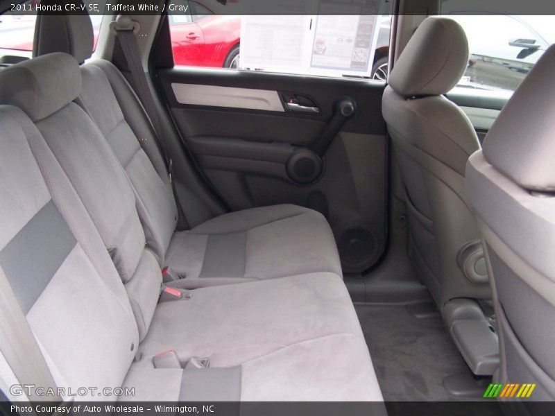 Taffeta White / Gray 2011 Honda CR-V SE