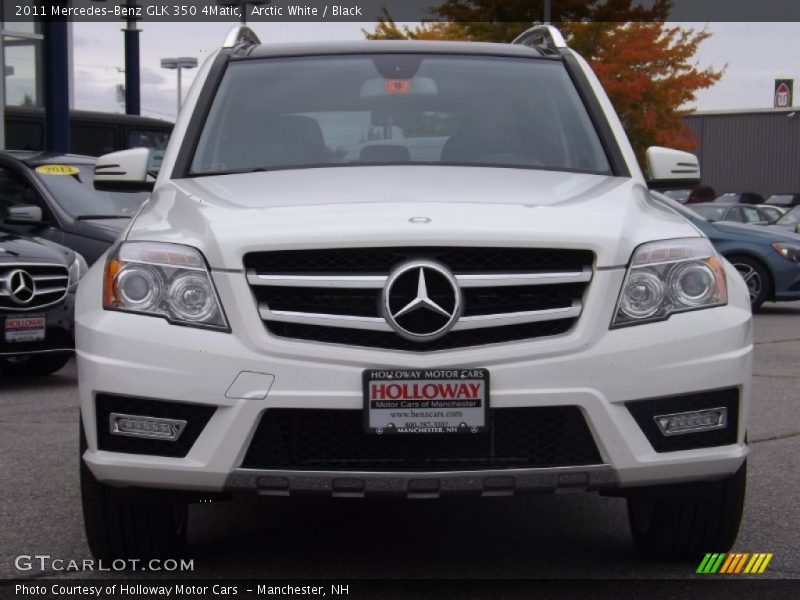 Arctic White / Black 2011 Mercedes-Benz GLK 350 4Matic