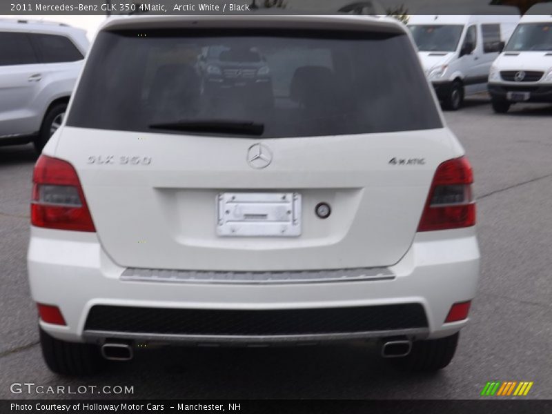 Arctic White / Black 2011 Mercedes-Benz GLK 350 4Matic