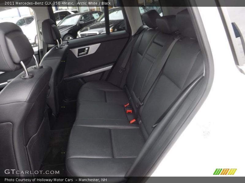 Arctic White / Black 2011 Mercedes-Benz GLK 350 4Matic