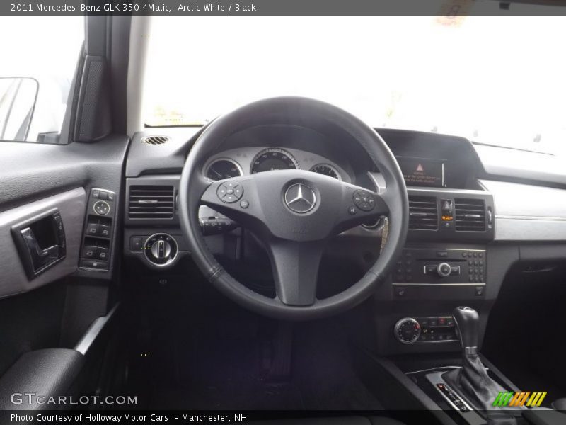 Arctic White / Black 2011 Mercedes-Benz GLK 350 4Matic