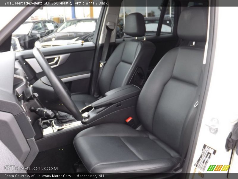 Arctic White / Black 2011 Mercedes-Benz GLK 350 4Matic