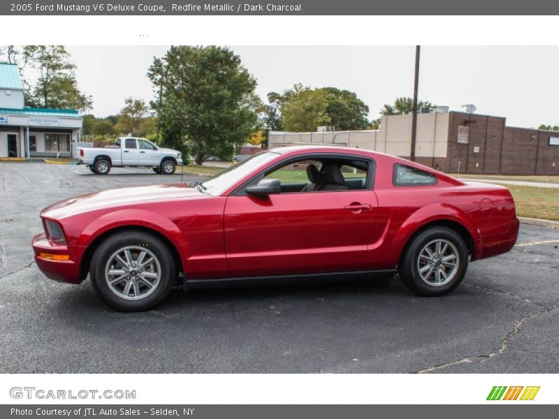 Redfire Metallic / Dark Charcoal 2005 Ford Mustang V6 Deluxe Coupe