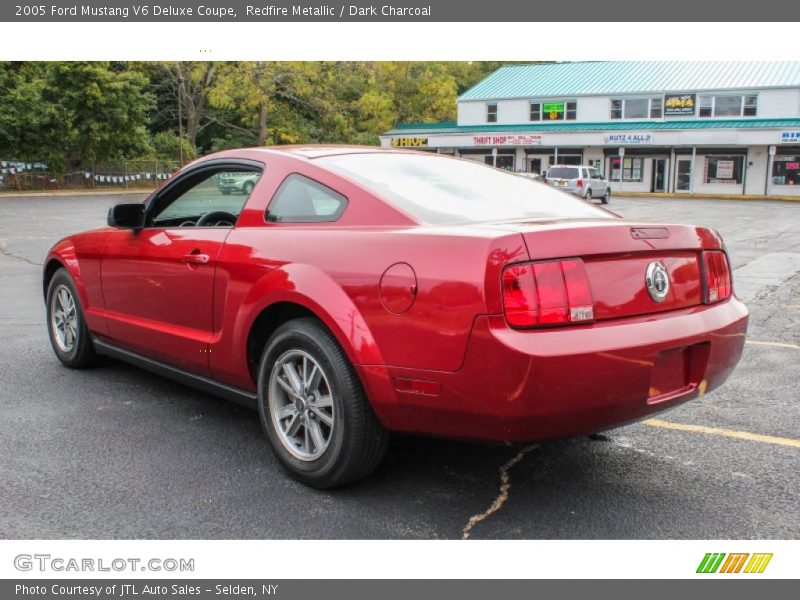 Redfire Metallic / Dark Charcoal 2005 Ford Mustang V6 Deluxe Coupe