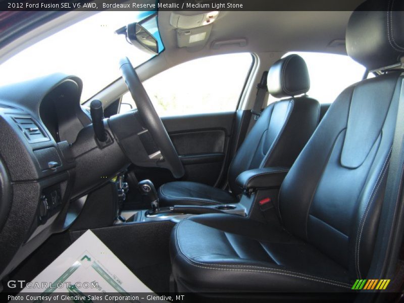 Bordeaux Reserve Metallic / Medium Light Stone 2012 Ford Fusion SEL V6 AWD