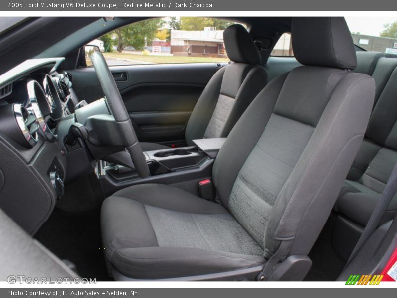 Redfire Metallic / Dark Charcoal 2005 Ford Mustang V6 Deluxe Coupe