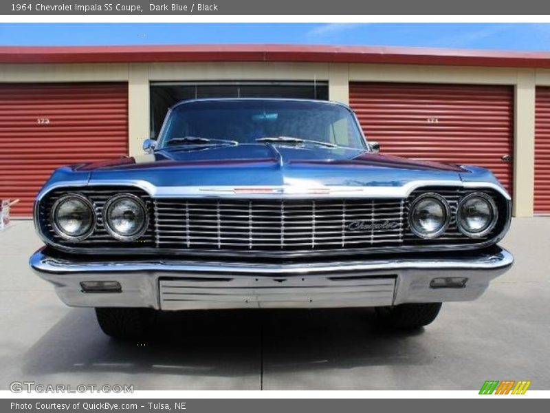 Dark Blue / Black 1964 Chevrolet Impala SS Coupe