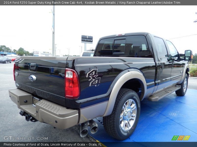 Kodiak Brown Metallic / King Ranch Chaparral Leather/Adobe Trim 2014 Ford F250 Super Duty King Ranch Crew Cab 4x4