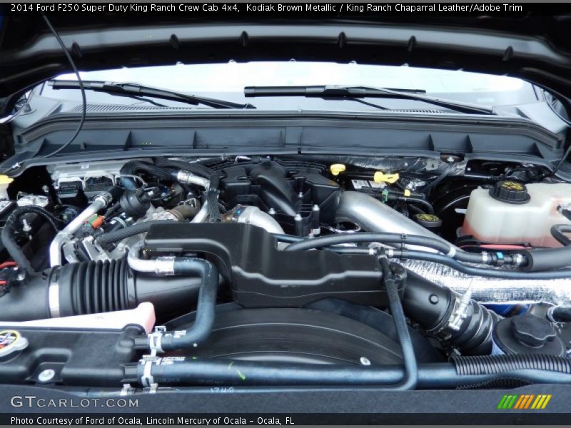  2014 F250 Super Duty King Ranch Crew Cab 4x4 Engine - 6.7 Liter OHV 32-Valve B20 Power Stroke Turbo-Diesel V8