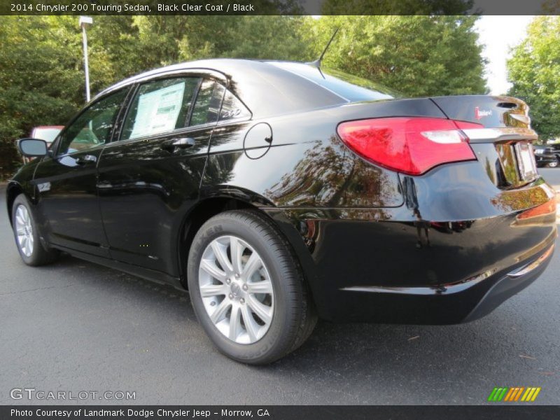 Black Clear Coat / Black 2014 Chrysler 200 Touring Sedan