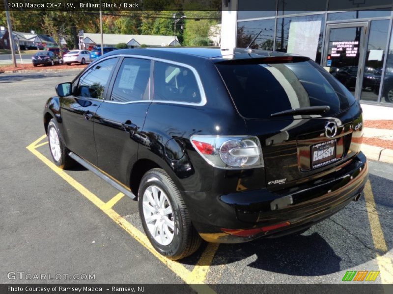 Brilliant Black / Black 2010 Mazda CX-7 i SV