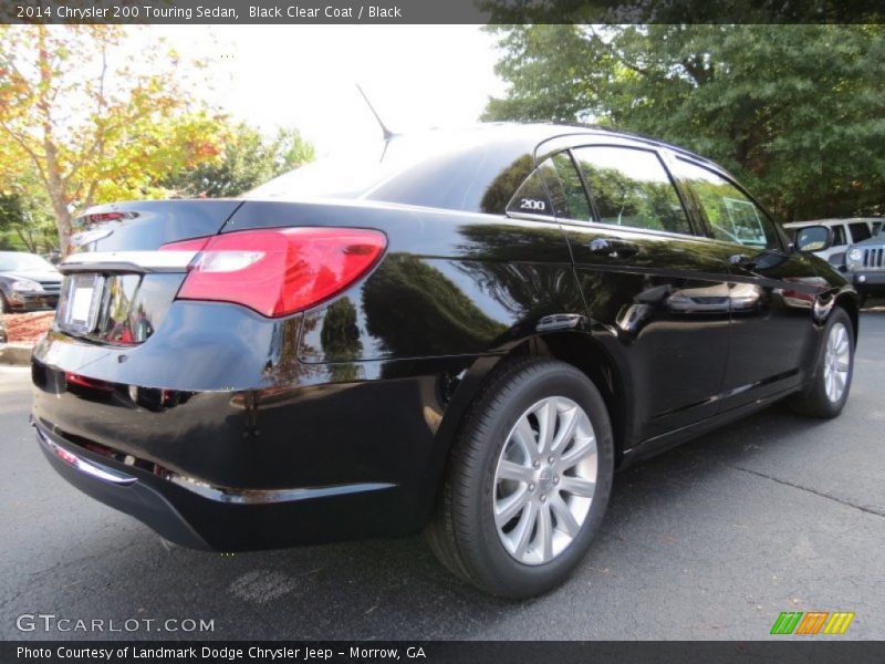 Black Clear Coat / Black 2014 Chrysler 200 Touring Sedan