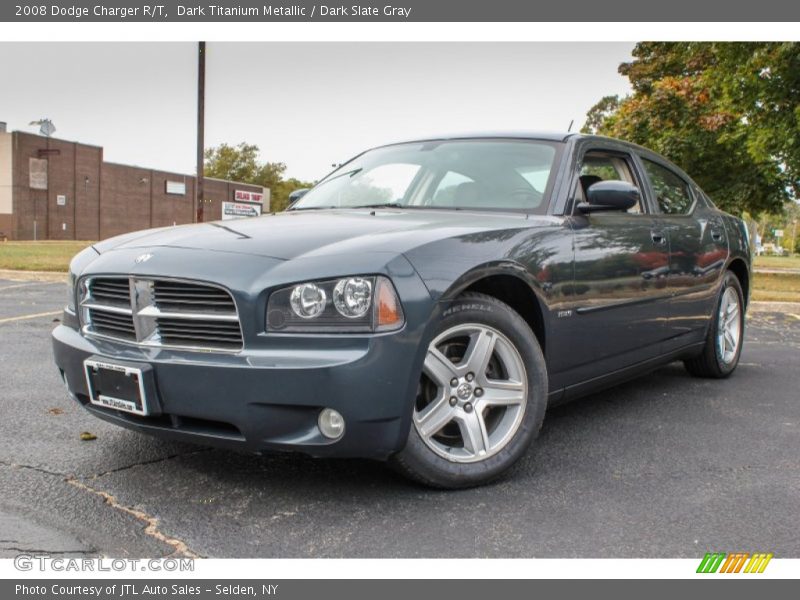 Dark Titanium Metallic / Dark Slate Gray 2008 Dodge Charger R/T