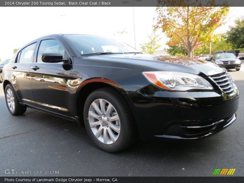 Black Clear Coat / Black 2014 Chrysler 200 Touring Sedan