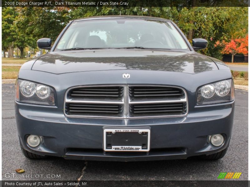 Dark Titanium Metallic / Dark Slate Gray 2008 Dodge Charger R/T