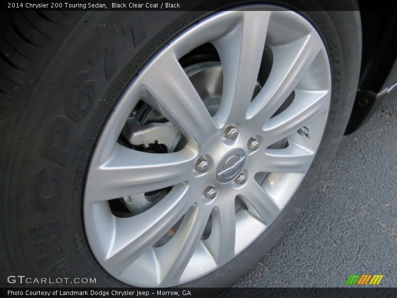 Black Clear Coat / Black 2014 Chrysler 200 Touring Sedan