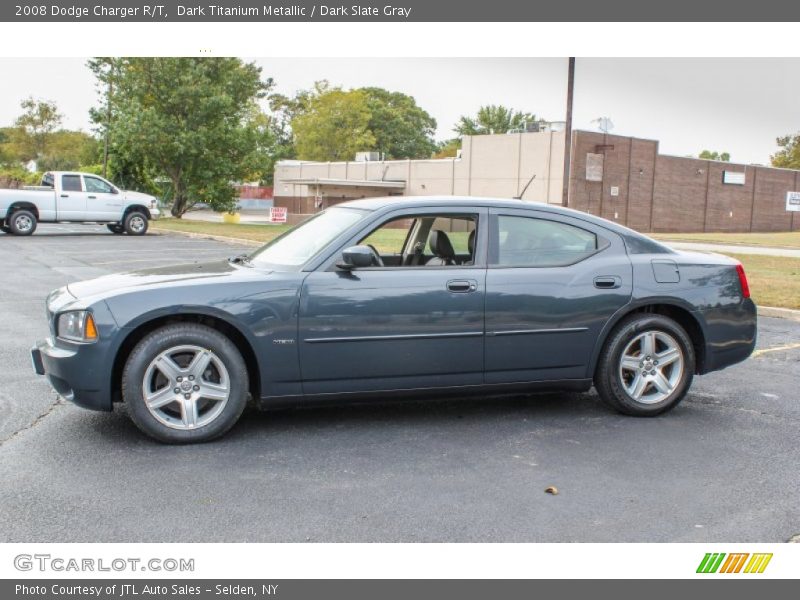 Dark Titanium Metallic / Dark Slate Gray 2008 Dodge Charger R/T