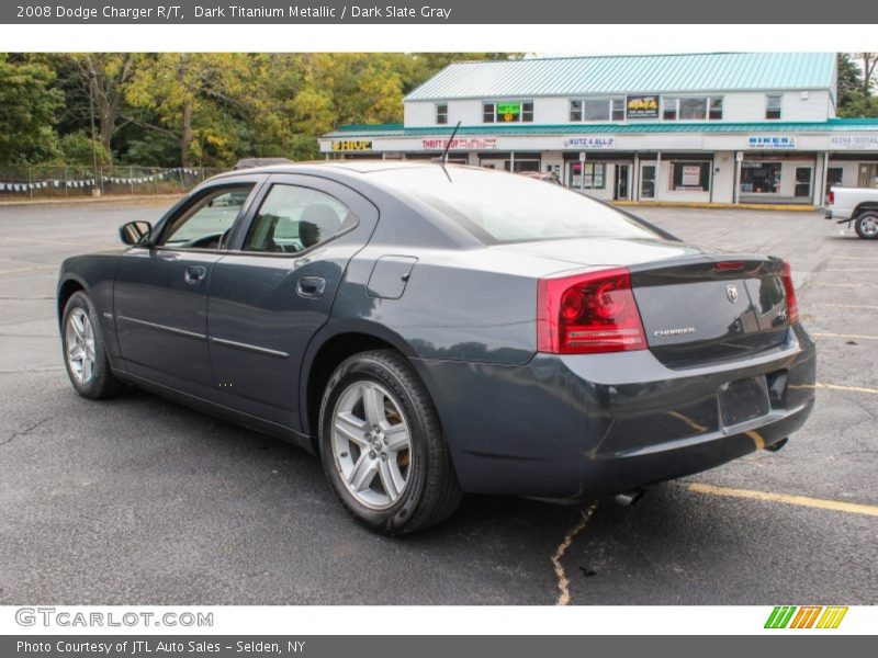 Dark Titanium Metallic / Dark Slate Gray 2008 Dodge Charger R/T
