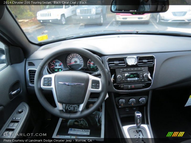 Black Clear Coat / Black 2014 Chrysler 200 Touring Sedan