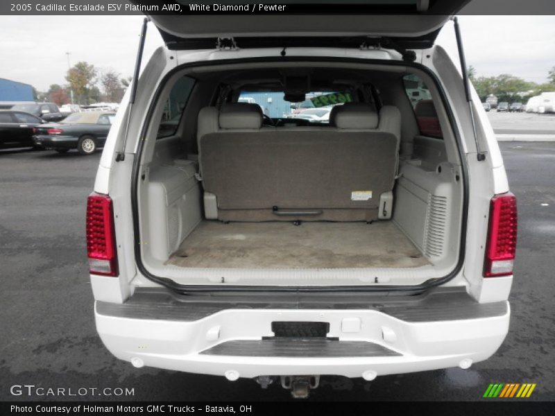 White Diamond / Pewter 2005 Cadillac Escalade ESV Platinum AWD