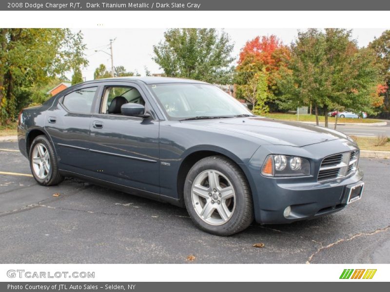 Dark Titanium Metallic / Dark Slate Gray 2008 Dodge Charger R/T