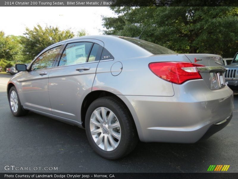 Billet Silver Metallic / Black 2014 Chrysler 200 Touring Sedan