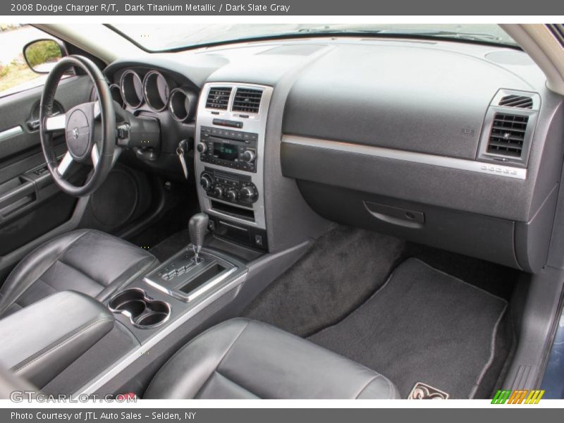Dark Titanium Metallic / Dark Slate Gray 2008 Dodge Charger R/T