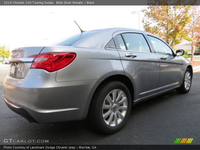 Billet Silver Metallic / Black 2014 Chrysler 200 Touring Sedan