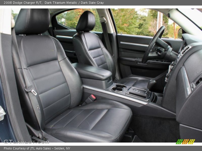 Dark Titanium Metallic / Dark Slate Gray 2008 Dodge Charger R/T