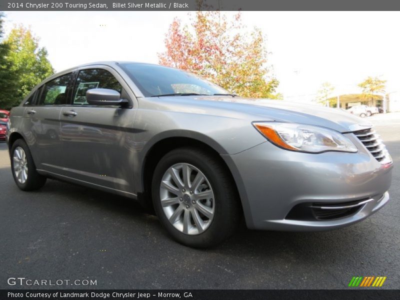 Billet Silver Metallic / Black 2014 Chrysler 200 Touring Sedan