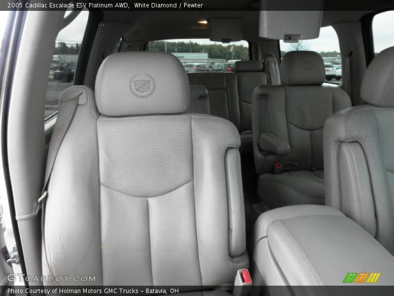 White Diamond / Pewter 2005 Cadillac Escalade ESV Platinum AWD