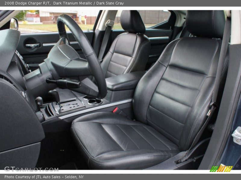 Dark Titanium Metallic / Dark Slate Gray 2008 Dodge Charger R/T